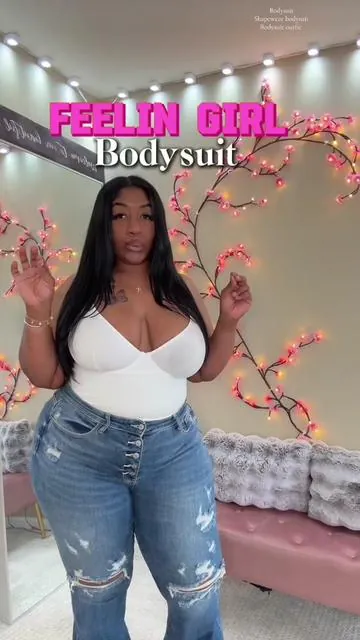 Size 3xl ❤️The Bodysuit smooths out that lower mommy pouch. #bodysuit #bodysuitshapewear #tiktokshop #tiktokshopcreatorpicks #lovelanguage #CapCut 