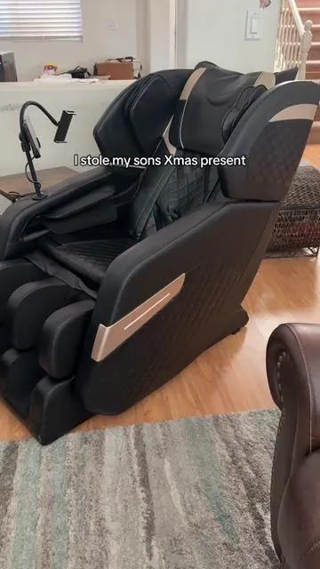 We waited this long to take it out of the box. It took about 15 mins to put together. I will not yet admit how many total minutes I’ve spent in this chair. 