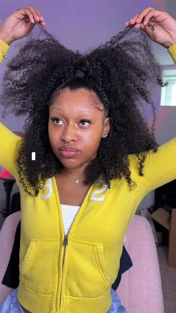 I’m not letting anybody tell me I didn’t grow this out of my scalp🤣  @OQHAIR #vpartwig #vpartwiginstall #wiginstall #curlyhair #naturalhair #fyp #tiktokviralvideo