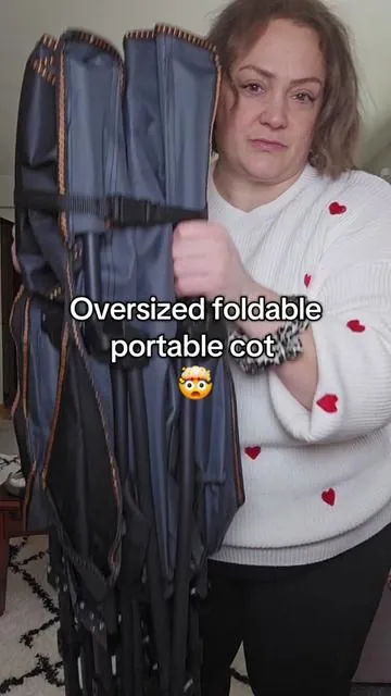 this portable foldable collapsible oversized cot and mattress is sturdy and holds up to 900lbs 😲 perfect for camping, beach, or sleepovers!  #oversizedcot  #cot  #portablecot  #foldablecot  #portablebed  #campingcot #lovelanguage #seasonalgems #TTSdelightnow #giftguide #tiktokshopyearendsale #tiktokshopcreatorpicks #newyearnewaura #tiktokshopholidayhaul  #NewYearFinds #TTStastemakers #tiktokshopjumpstartsale  #tiktokshoploveatfirstfind #toptierjanuary 