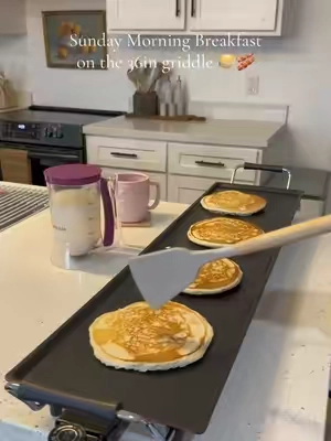 Quick & easy Sunday breakfast using my 36in electric griddle ❤️  #costway #electricgriddle #sundaymorning #morningbreakfast #sundaybreakfast #36inchgriddle #kitchenmusthaves #homefind #tiktokshop #tiktokshopfinds #MomsofTikTok #momlife #sahmsoftiktok #sahmlife #fyp #fypシ #foryoupage #parati 