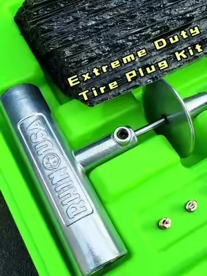 Rhino USA tire repair kit. A must have for every vehicle. #tire #repair #roadsideassistance #tiktokshopjumpstartsale 