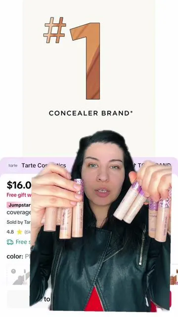 Nothing beats my number one favorite concealer from @tarte cosmetics @Maureen Kelly 10/10🔥👌 get yours now 👇🥰 #tarteshapetape #tartecosmetics #makeup #beauty #tiktokshop  #greenscreen 