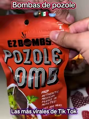 Bombas de pozole, woow mis especulativas al probar estas bombas virales no eran muy altas, pero woow queda delicioso muy buen sabor, te saca de apuros o para matar el antojo súper si 🤌🤌🥣😍😍🇲🇽 #fup#fyp#pozole#pozolebomb#pozole #comida#comidamexicana#comida#pozole#tintokshop#latinos#mexicanaenusa#latinos#paisanos#pozolerojo #pozoleseason #sasonadores #pozoleseason 