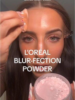 Blur-fection powder JUST DROPPED and literally looks like the beauty filter!!  ✨ blurs appearance of pores + lines  ✨ flashback resistant ✨ I’m using “brightening light pink” here ✨ talc- free Under $15 it’s gonna go quick!! @loréal paris usa  #lorealparispartner #lorealparis #affordablemakeup #beautydeals #loosepowderrecommendation #TTSBeautyBesties #tiktokshopcreatorpicks #settingpowderrecommendation #makeuprecomendation #undereyecircles #pinkpowder #pinkundereyepowder #tiktokshopjumpstartsale #poreblurringpowder 