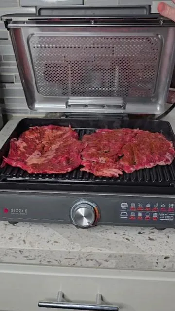Ninja indoor grill griddle, parrilla eléctrica para carnes, plancha eléctrica para carnes antiadherente, plancha Ninja #ninja #planchaelectrica #parrillaelectrica #griddle #lovelanguage #seasonalgems  #parrillaportatil #grill 