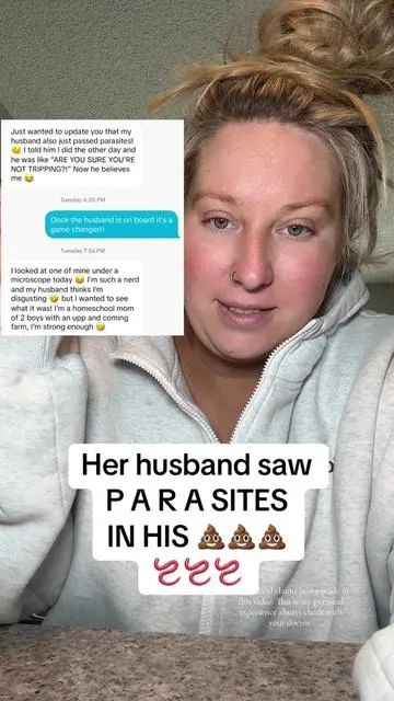 When one person cleanses the whole household cleanses 🪱🪱🪱💩 no medical claims being made in this video, these are my personal experiences always check with a medical professional #naturalremedy #parasite #wifesoftiktok #cleanse 