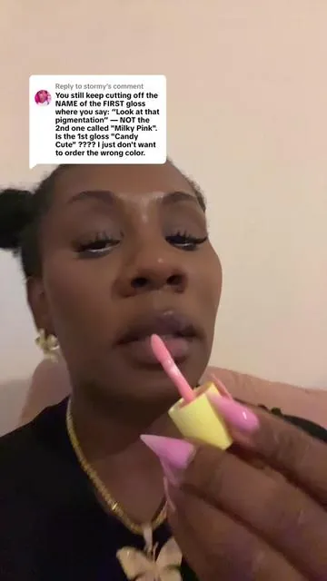 Replying to @stormy I’m obsessed. The shade is “Milkshake 4 Me.” It thins out when you use a little, but you can do more layers. @madebymitchell  #madebymitchell #pinklipgloss #pinklips #lipglossaddict #pinkmakeup #pinkmakeuplook #lipglossswatch #lipglosspoppin #falldealsforyou #TikTokShopJumpstartSale #tiktokshopcreatorpicks #tiktokshoploveatfirstfind