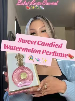 Smell like a candy dream! 🍉🍭 Zakat Louise Carnival is a sweet rush of watermelon & berries—pure sugary bliss! ✨💖 #SweetestScent #zakat #zakatlouisegourmandcarnival #zakatcarnival #perfumetok #fragrancetok #sweetperfume #candyperfume #watermelonperfume #TikTokshop #tiktokshopping #newyearnewaura #tiktokshopholidayhaul #ttsdelight #tiktokshopcreatorpicks #tiktokshopnewarrivals #tiktokshopjumpstart 