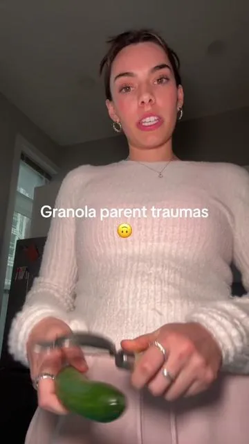 Anyone else with granola parents relate? #applecidervinegar #applecidervinegargummies #resultsmayvary #granolagirl #granolatok 