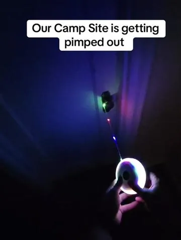 Is it just me or do others also have an obsession with lights?!? 😂 #Lights #Lighting #LEDLights #Camping 