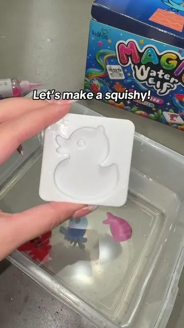 Make a squishy with me #squishy #squishymaker #squishies #magicwaterelf #magicwaterelfkit #kidstoys #giftsforkids #kidsactivities #activityforkids 