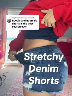 Replying to @MicMik hoodie & hoochie shorts season is the best for us curvy ladies 😍    #stretchyshorts #shortsoutfit #outfitideas #springoutfit #fallfashiontrends #springfashioninspo #summerfashioninspo #outfitsinspo #outfits #shorts #jeanshorts #tiktokshopfinds #fashionideas #fashion #fashionistafaves 