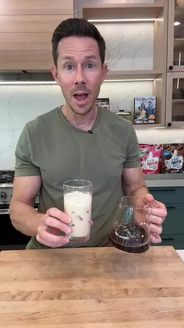 🧸Viral Teddy Graham Latte🧸 SAVE this post so you can make the recipe below  Ingredients:  1 tbsp honey 1/2 tsp vanilla extract 1/4 tsp cinnamon 1 tsp coconut sugar 4 oz hot coffee 6oz of milk 1/2 scoop FlavCity Vanilla Cream Protein Smoothie Ice Directions:  Add the honey, cinnamon, vanilla extract, coconut sugar to the hot coffee and mix until well combined.  In a shaker bottle, add the milk and the FlavCity Protein Smoothie. Close and shake well until combined.  Add some ice to a tall glass, then pour in the FlavCity Protein Smoothie. Top with the coffee mixture, stir, and enjoy! #teddygraham #teddygrahamlatte #viralrecipe #tiktokrecipe #proteinrecipe #proteincoffee #protein #proteinshake 