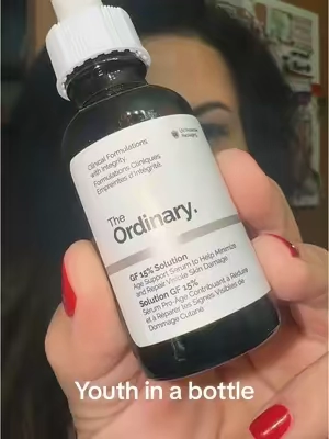 This stuff though!! 😲 #goodbyewrinkles #over40 #omg #gfsolution #youthinabottle #loveit #theordinary #skincare @The Ordinary Store 