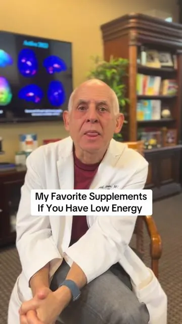 These are my top supplements I recommend to my patients with low energy #brainhealth 