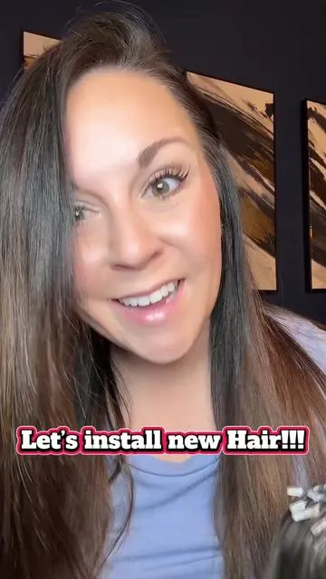 Easy installation, cost friendly, human hair, Laavoo hair extensions are the best! #laavoo #laavoohair #diyhairextensions #hairextensions #longhair #microringhairextensions #longhairextensions @Laavoohair_official 