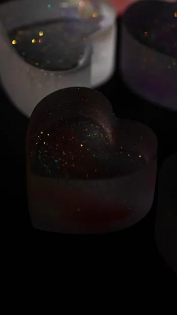 A heart that’s clear and bright. #sunlu #3dprinting #3dprint #resin #heart #valentinesday 