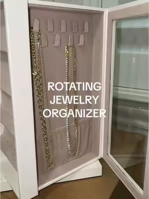 gorgeous jewelry organizer I am in love ✨🤩💘 #jewelryorganizer #jewelrytour #organization #organizationhacks #giftguide #tiktokshoploveatfirstfind #TikTokShopCreatorPicks #lovelanguage 