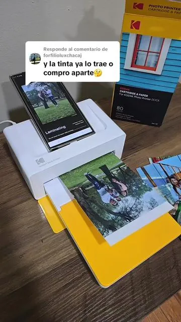 Respuesta a @forfilioluxchacajAdquiere esta impresora fotográfica para que imprimas todas tus fotos desde la comodidad de tu casa y no estés gastando mucho dinero #photoprinter #photos #kodak #kodakphotoprinter #memories #recuerdos #fotos #impresoradefotos #sanvalentin #impresora #giftideas #tiktokshoploveatfirstfind #tiktokshopcreatorpicks #ttshop 