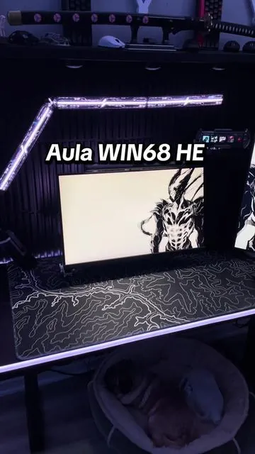 This Is The New Aula WIN68 HE Keyboard With Adjustable Actuation - 8000 Hz Polling Rate - Magnetic Switches - Rapid Trigger. @Aula #aula #aulakeyboard #aulawin68he #magnetickeyboard #magneticswitches #keyboard #keyboardasmr #keyboards #techreview #tech #rapidtrigger #rapidtriggerkeyboard #8kpollingrate #wooting #wooting60he #viral #tiktokshop #tiktokshopfinds #budget 