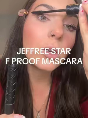 Replying to @Saleen F proof mascara is no joke! ✨ waterproof, sweat proof, tear proof, practically everything proof😅 ✨ gives great curl and fanned out lashes (no clumping!) @Jeffree Star @Jeffree Star Cosmetics  #jeffreestar #jeffreestarcosmetics #jeffreestarmakeup #proofmascara #jeffreestarmascara #jeffreestarapproved #mascara #mascarareview #mascararecommendations #ttsbeautybesties #tiktokshoploveatfistfind #lovelanguage 