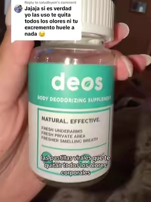 Replying to @saludbyem desodorante natural interno #healthylifestyle #beautytips #guthealth #desodorantenatural #clorofila #deodorantviral #naturaldeodorant #clorophyll #howtosmellgood #womenover30 #latina #resultsmayvary 
