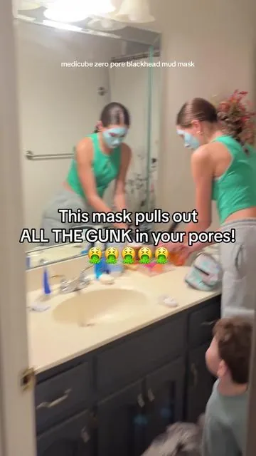 Tap the orange shopping cart before this mask sells out! #blackhead #blackheadremover #pores #blackheadmask #skincare #acne #breakouts #clearskin #skincareroutine #whiteheads 