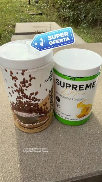 Adquiérelo con esta súper oferta el mejor café y el súper detox #mayelialonsooficial #evolutionfit #supremedetox #mayelialonso #detox #coffee #capuchino #coffee #cafe 
