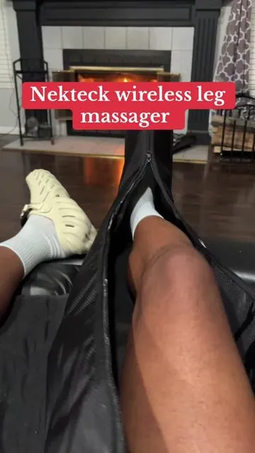 Boost circulation and heal those muscles 💪🏾 Nekteck Leg Massager uses air compression to restore circulation & tired legs/feet. #recovery #compression #legmassager #Nekteck #legpain #massage #legmassage #massager #pain #pre #post #surgery #circulation #bloodflow #lovelanguage #tiktokshoploveatfistfind @nekteck_official 