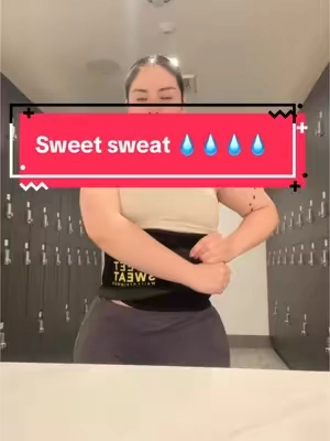 Sí que iso la diferencia la banda de sweet sweat! Se las recomiendo #sweetsweat #waisttrainer #sweat #waterweight 