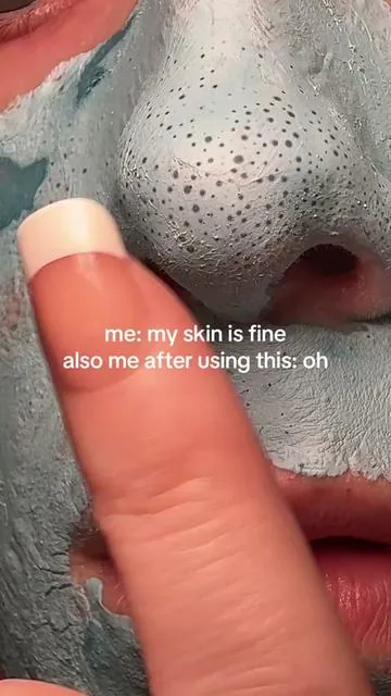 i’m literally just a girl why  did my face mask have to  expose me like this lmao the way this blackhead mud mask pulls gunk out of my pores is actually terrifying 🫠🖤 #medicube #blackheads #zeroporemudmask #blackheadremoval #deepcleansing #facemask #koreanskincare #largepores #porecleanser #skincare #largeporestreatment #beautytok #giftguide #ttsdelightnow #toptierfebruary #ttslevelup #tiktokshoprestock #ilovetiktokshopfinds