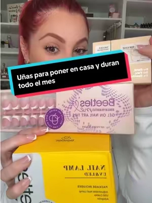 Con una bebe pequeña se me hace dificil ir al salon a hacerme las uñas y con estos kits de @BeetlesGelPolish me las hago yo misma en casa en menos de 29 minutos y me duran mas de 3 semanas #nails#frenchtipnails#beetlesgelpolish#pressonnails#pressonnailstutorial#uñasechaspormi#frenchtipspressonnails  