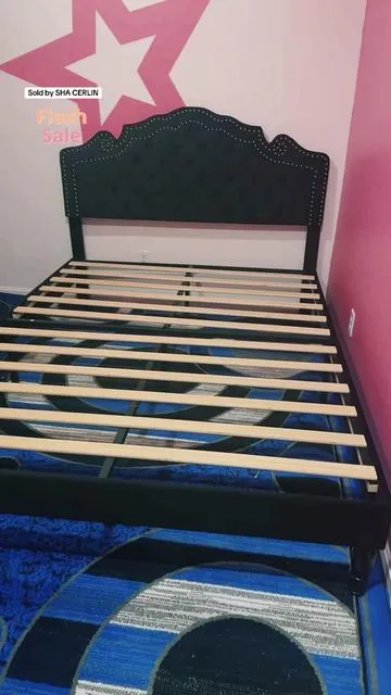 ###TikTokShopLastChance#tiktokshop #fypage #flashsaledeals #shacerlin #queenbed Upholstered #bedframe#adjustable #velvet #fypシ゚viral #firyourpage #linkbelow👇👇👇 @bidhya@ @Emma Dhamala @🦋CHHALI🦋 @🦋Uma🦋 #👇👇👇 