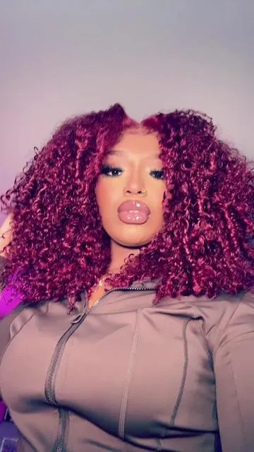 @BangJazzhairofficial @bangjazzhair  99j kinky curly 20 inch wig 250% density SHOP NOW!!!