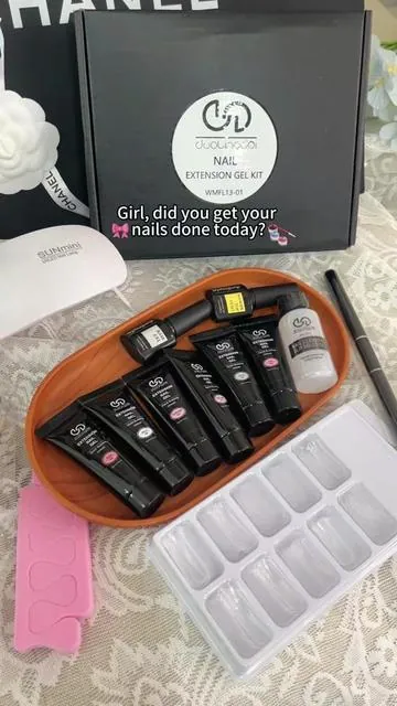 Can't wait to try my new poly nail gels💅💋💗😍🦄💼🖤🧸 #diynailsathome #nailsvideotutorial #diynailsart #nailsathome #manicure #nails #nailsartvideos #nailsoftiktok #nailsart #fyp #gelxnails #diynailsart #gelxtutorial
