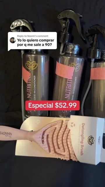 Replying to @Noemi #simplymandys #simplymandysproducts #leaveinconditioner #desenredante 