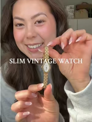 so classy and timeless ✨ #vintagewatch #goldwatch #goldjewelry #goldjewelryaesthetic #bernywatch #adjustablewatch #tiktokshopcreatorpicks #tiktokshoprestock #tiktokshopspringglowup #februaryfinalpush #giftguide #ttsdelightnow 