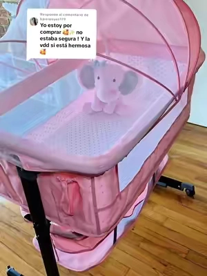 Respuesta a @karenreyes179 @FENUN Baby Sharkk  #babycribs  #babycrib  #babybasinet  #moises  #cuna  #baby #maternity  #mom  #tiktokshop  #ttsdelightnow  #ttslevelup 