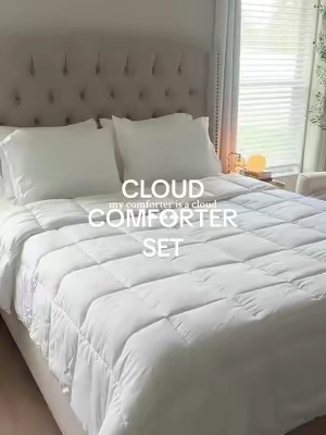 if you need me this is where I'll be ☁️✨ #comforter #comforterset #bedding #beddingsets #homemusthaves #spotlightfinds #tiktokshopspringglowup 
