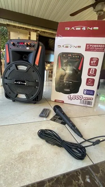 Daeone 1,000 watt Bluetooth Speaker!! #speaker #bluetoothspeaker #mircophone #spotlightfinds 