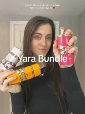 still unable to comprehend how these are $25 a bottle? we don’t gatekeep here fam! 🫶🏻 #perfume #yara #perfumetiktok #fragrance #scent #giftideas 