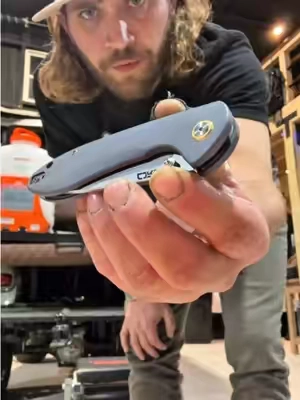 CJRB Feldspar Folding Knife #pocketknife #knifr #edc #everydaycarry #tools #bluecollar 