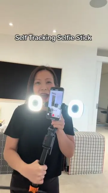 Back in stock! 360-Rotatable auto tracking Selfie Stick Tripod! #selfiestick #tripod #selfiesticktripod #autotracking #360rotation #phonetripod #facetrackingtripod #tiktokshoploveatfirstfind #tiktokshopjumpstartsale #tiktokshoprestock #tiktokshopspringglowup  #tiktokshopunboxing 