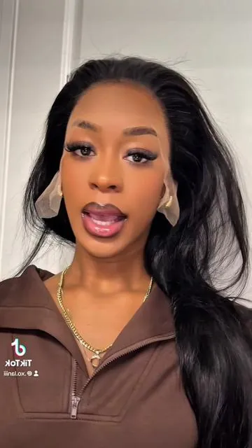 🍒Correction: Wig is 30 inches🍒 from @Bling Hair Factory Shop ❤️ BEST WIG EVERRRR!🤎13x6 Full Lace Frontal🤎 BONE STRAIGHT🤎 #wig #wiginstall #wigtok 