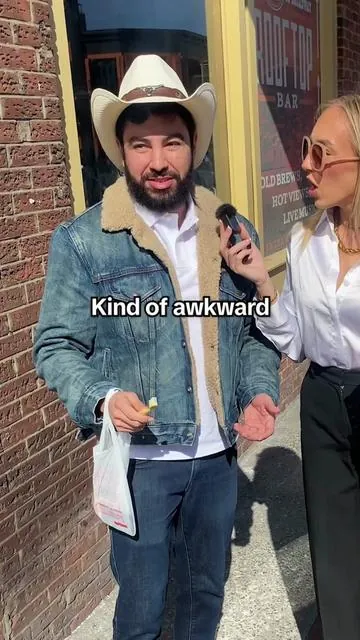 Brushing with NOBS on the go? #streetinterview #toothpastetablets 