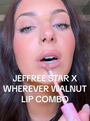 identical match to wherever walnut lip liner is on sale for $4.30?! Guyssss I cracked the code this is THE ultimate lip combo ✨ Jeffree Star supreme gloss in “house tour” perfectly matches. That is in the “neautral” trio. Trio is on sale for $13 right now ($4.30 each) ✨ wherever walnut is the best lip liner ever made period Grab this combo before the set sells out!! @Jeffree Star Cosmetics  #jeffreestar #jeffreestarcosmetics #jeffreestarmakeup #beautybesties #supremegloss #lipgloss #lipcombo #affordablelipgloss #affordablelipcombo #jeffreestarlipgloss #ttsbeautybesties #beautybesties #tiktokshoprestock #beautyinbloom #springtok 