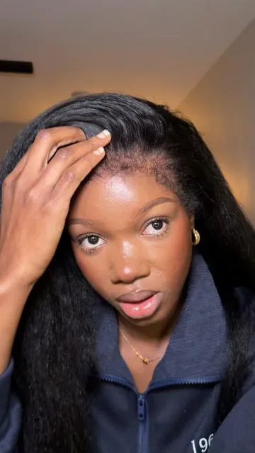 How I grew my hair naturally @Ashimarywig #naturalhair #naturalhairstyles #gluelesswig #ashimaryinvisistrapwig #360wig #viralvideo  