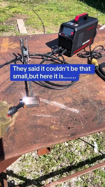 This 3in1 YESWELDER Welding Machine is a must have for a small welding repair and is an excellent welding machine to learn how to weld with. #Yeswelder #weldingmachine #welding #diywelding #weldingtools 