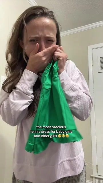 Okay but you can’t tell me this isn’t precious 🥹🤩 #babygirlclothes #babyclothes #toddlerclothes #athleticclothes #toddlersummer #toddlersummerclothes #babysummer #babysummerclothes #momtok #momsoftiktok #girlmom 